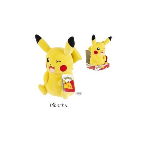 Jazwares Pokemon Λούτρινο 30cm W7 - Pikachu (JW095257-B)