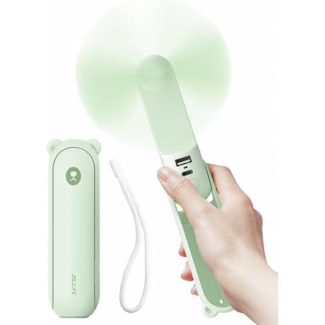 JISULIFE (S010F8X04004) PORTABLE HANDHELD FAN LIFE8 PLUS (4500MAH) MNT GREEN