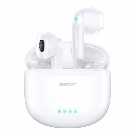 Joyroom Ακουστικά True Wireless ENC IPX4 Bluetooth 5.3 Λευκά JR-TL11-WH