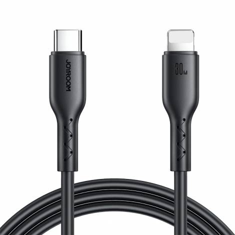 Joyroom Καλώδιο USB-C σε Lightning 30W 1m Μαύρο