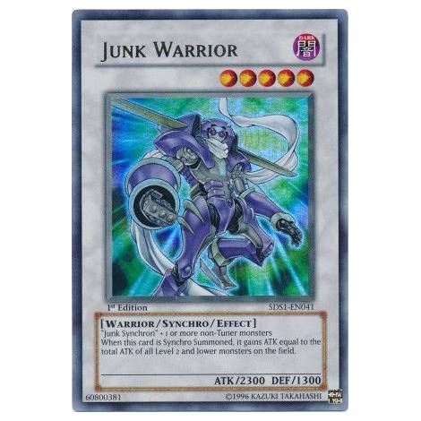 Junk Warrior - 5DS1-EN041 - Ultra Rare 1st Edition