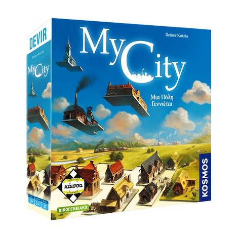 Κάισσα My City: Μια Πόλη Γεννιέται - Επιτραπέζιο (Ελληνική Γλώσσα) (KA114008)
