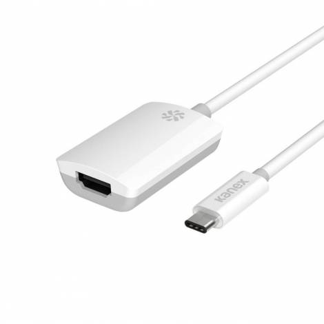 Kanex Αντάπτορας USB Type-C σε HDMI 4K (20 εκατοστά – λευκός) (KU31CHD4K)