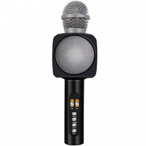 KARAOKE BT MICROPHONE FOR KIDS ECHO EFFECT BLACK