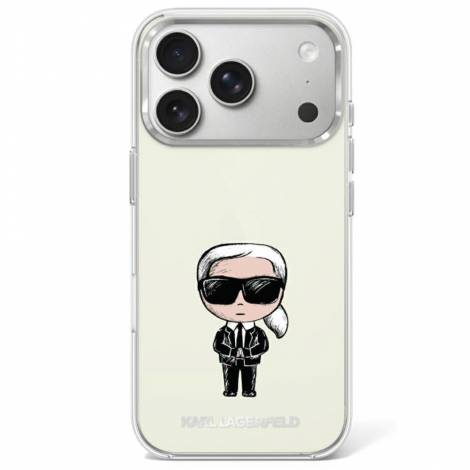 Karl Lagerfeld IML Ikonik Sketch Print MagSafe Case for iPhone 18 Pro / 17 Pro – Beige – Θήκη Προστασίας για iPhone 18 Pro / 17 Pro σε Μπεζ Χρώμα