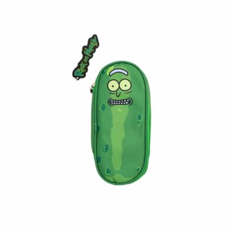 Κασετίνα RICK & MORTY 0,1~1 λίτρα PE / Συνθετικό Πράσινο Με Φερμουάρ 1 Στο Σχολείο