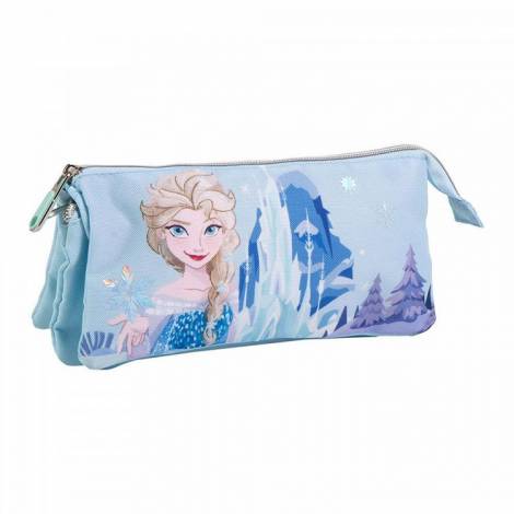 Κασετίνα Τριπλή 23εκ DISNEY Ψυχρά & Ανάποδα