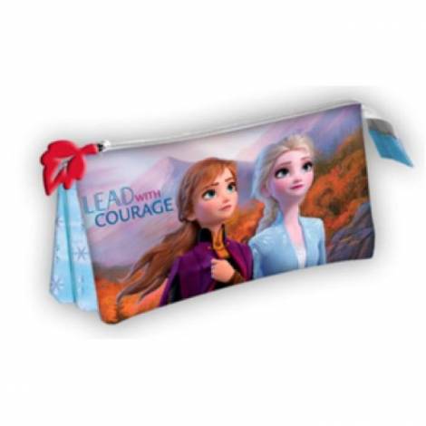 ERIK Κασετίνα Τριπλή DISNEY Frozen 2 Έλσα & Άννα