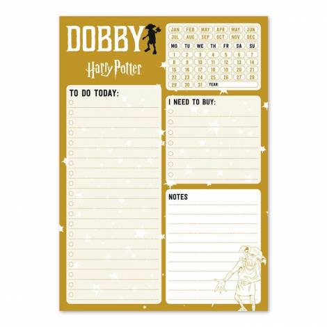 Καθημερινό Πλάνο To Do List Α5 54 Φύλλα HARRY POTTER Dobby 14X20 (Α5) Φαντασία Ημερήσιο
