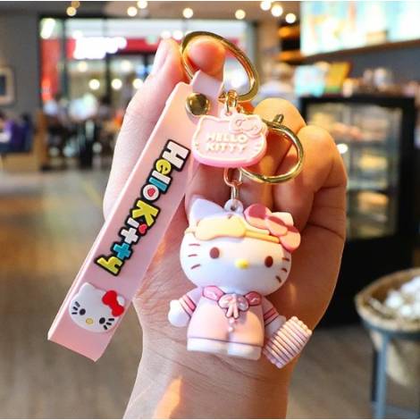 Kawaii Anime Sanrio Hello Kitty Keychain Pendant Holder  6129465