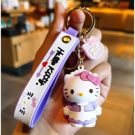 Kawaii Anime Sanrio Hello Kitty Keychain Pendant Holder  6129470