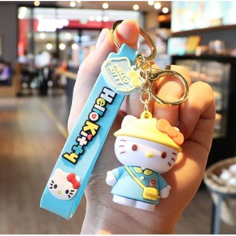 Kawaii Anime Sanrio Hello Kitty Keychain Pendant Holder  6129468