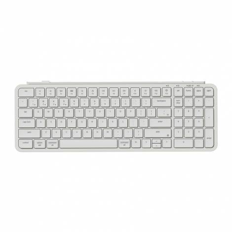 Keychron B2 Pro (B2P-K8) Ultraslim Mini Wireless BT Keyboard ZMK Online customize White 96% US Lay