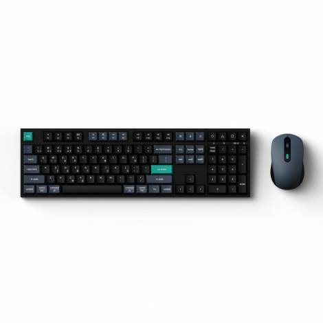 Keychron B36 Combo (KCBD2-GR) Wireless Keyboard and Mouse 100% GR Layout Black-Green