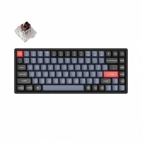 Keychron K2 Pro QMK/VIA (K2P-J3) Wireless Mechanical Keyboard-Brown Switch (Hot-Swappable) US Layout