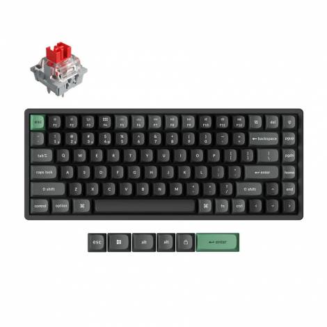 Keychron K2 Ultra (K2U-J1) ZMK Wireless 8K Mechanical Keyboard Red Switch (Hot-Swap) 75% Us Layout