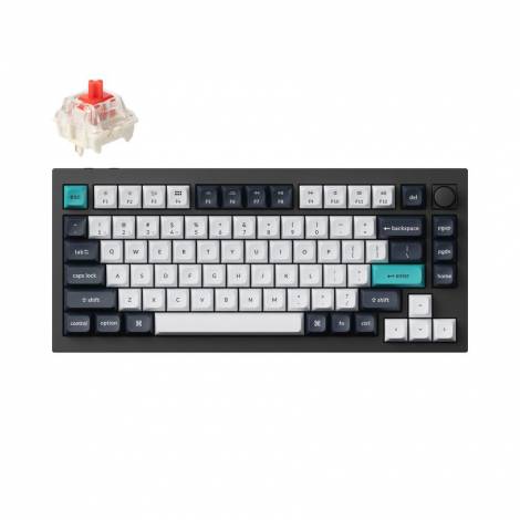 Keychron Q1 Max QMK/VIA (Q1M-M1) Wireless Custom Mechanical Keyboard-Red Switch US Layout