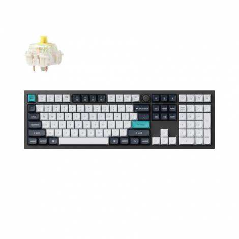 Keychron Q6 Max QMK/VIA (Q6M-M4) Wireless Custom Mechanical Keyboard-Banana Switch US Layout