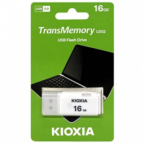 KIOXIA USB 2.0 FLASH STICK 16GB HAYABUSA WHITE U202