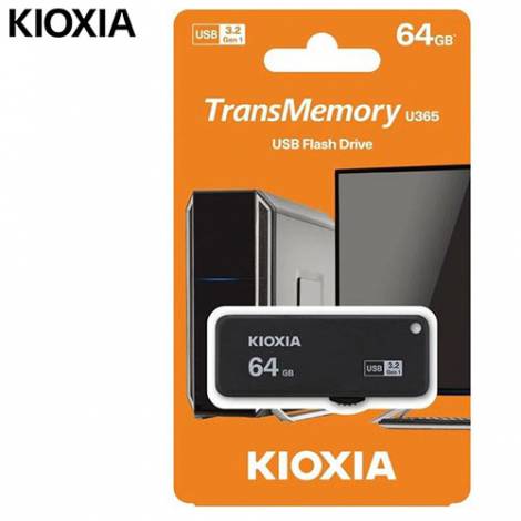 KIOXIA USB 3,0 64GB YAMABIKO U3.2 BLACK