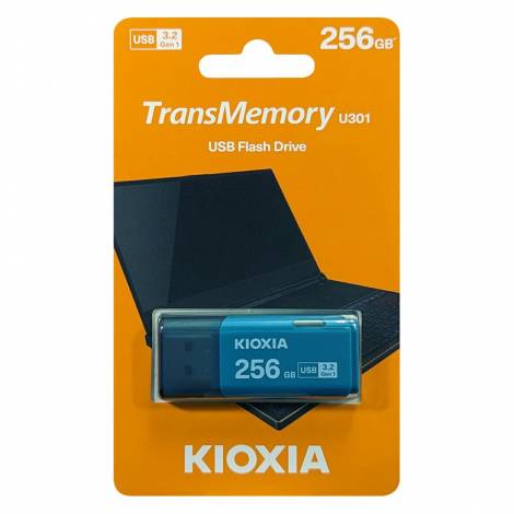 KIOXIA USB 3.2 FLASH STICK 256GB HAYABUSA AQUA U301