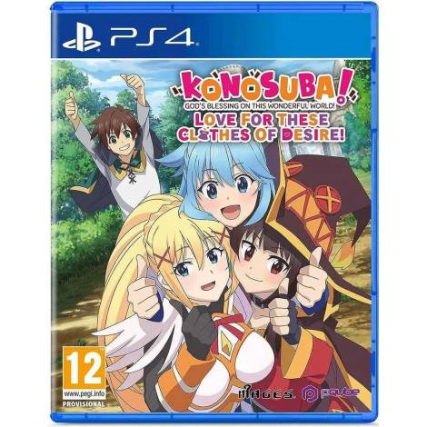 PS4 Konosuba: God's Blessing on this Wonderful World! Love for These Clothes of Desire!