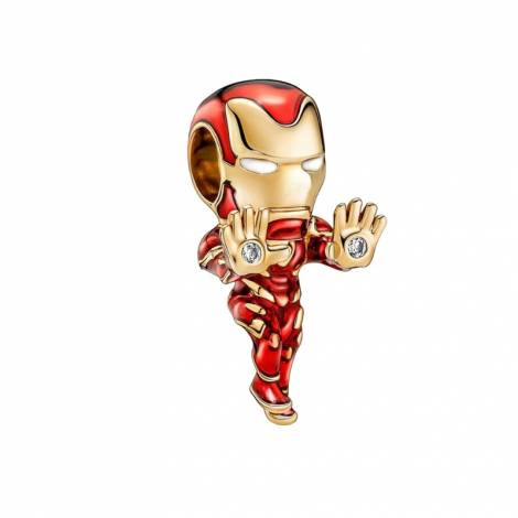 Marvel Film series Iron Man 925 Sterling Silver Beades unisex με κουτί δώρου GE6110303