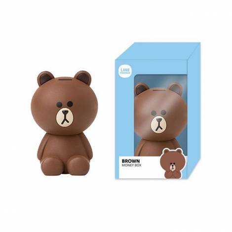 Κουμπαράς 3D LINE FRIENDS Brown