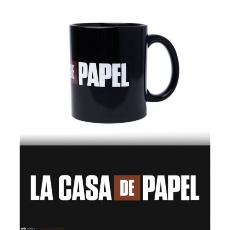 Κούπα 330ml LA CASA DE PAPEL Logo 330ml Κεραμικό Όχι