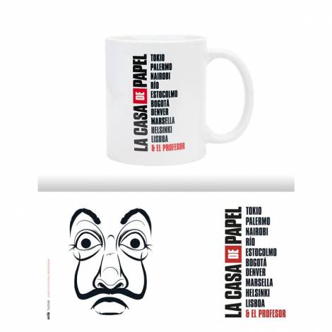 Κούπα 330ml LA CASA DE PAPEL Μάσκα 330ml mug