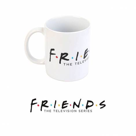 Κούπα 330ml ΤΑ ΦΙΛΑΡΑΚΙΑ/FRIENDS Logo 330ml Κεραμικό Χωρίς μόνωση Όχι Friends / Τα Φιλαράκια