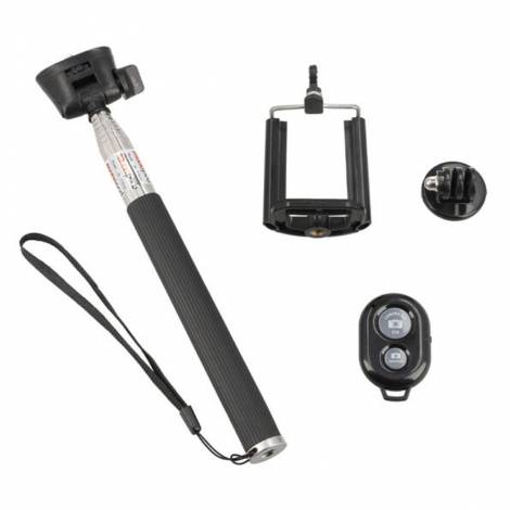 LAMTECH 3IN1 BLUETOOTH SELFIE-STICK FOR SMARTPHONES, ACTION CAMERAS AND DIGITAL CAMERAS REFURBISHED
