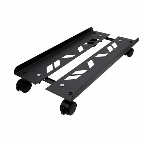 LAMTECH ADJUSTABLE PC STAND WITH WHEELS MAX 30KG BLACK
