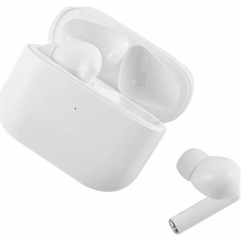 Lamtech Earbud Bluetooth Handsfree Ακουστικά με Θήκη Φόρτισης Λευκά (LAM020953)