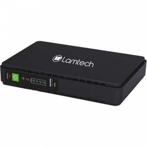 LAMTECH MINI DC UPS 30W 2.0A 9V/12V OUTPUT REFURBISHED