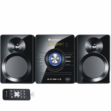 LAMTECH MINI HI-FI SYSTEM 50W BLACK