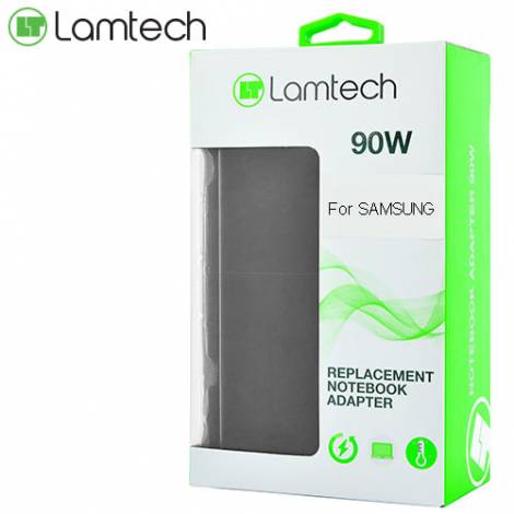 LAMTECH NOTEBOOK ADAPTER 90W SAMSUNG 19V4,74A 5,0x1,0x3,0mm