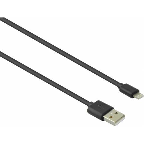 Lamtech Regular USB to Lightning Cable Μαύρο 1m (LAM444519)