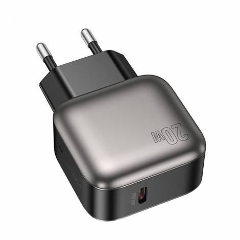 LAMTECH SINGLE TYPE-C CHARGER PD20W GREY