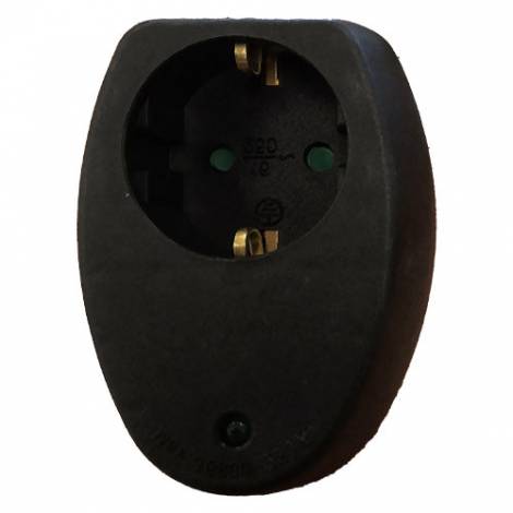 LAMTECH SURGE PROTECTOR 16A 250V 3500W BLACK  LAM023800