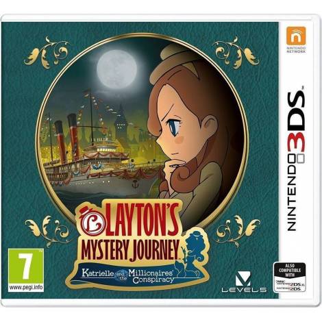 Layton's Mystery Journey Katrielle and The Millionaire's Conspiracy (NINTENDO 3DS)