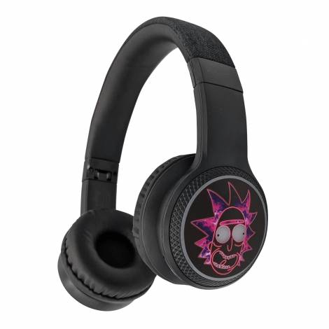 Lazerbuilt Rick & Morty Light-Up Bluetooth Headphones – Ασύρματα Παιδικά Ακουστικά με Μικρόφωνο