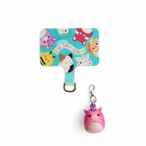 Lazerbuilt Squishmallows Lola the Unicorn Mobile Charm – Universal Μπρελόκ Κινητού με Pad Σύνδεσης