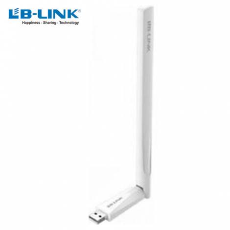 LB-LINK USB 150N MINI WIRELESS LAN ADAPTER WITH WPS KEY+EXTERNAL ANTENNA 5DBI   BL-WN155A