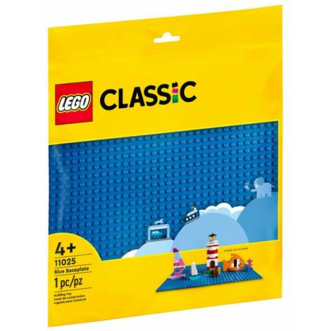 Lego Classic  Blue Baseplate (11025)