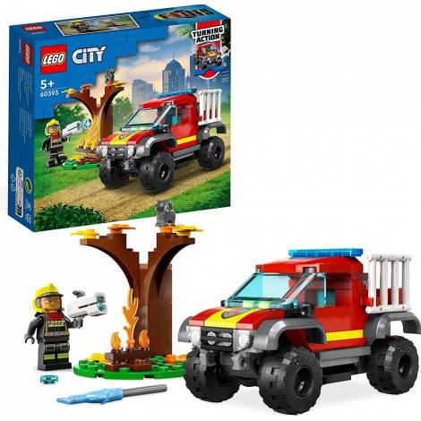 LEGO® City: 4x4 Fire Truck Rescue (60393)