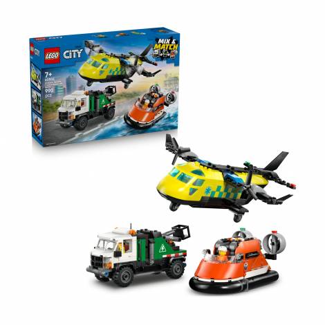 LEGO® City: Airplane, Service Truck & Hovercraft Remix (60505)