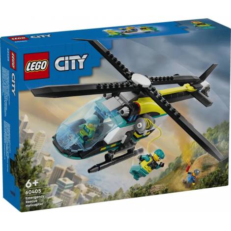 LEGO® City: Emergency Rescue Helicopter Building Kit (60405)