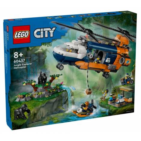 LEGO® City Exploration: Jungle Explorer Helicopter at Base Camp (60437)
