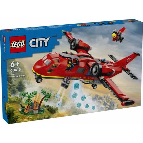 LEGO® City: Fire Rescue Plane Building Toy Set (60413)